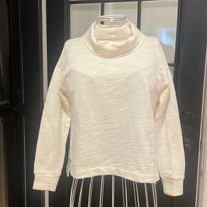 NWT j crew vintage fleece turtleneck